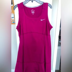 Nike Tennis Dress-Fushia